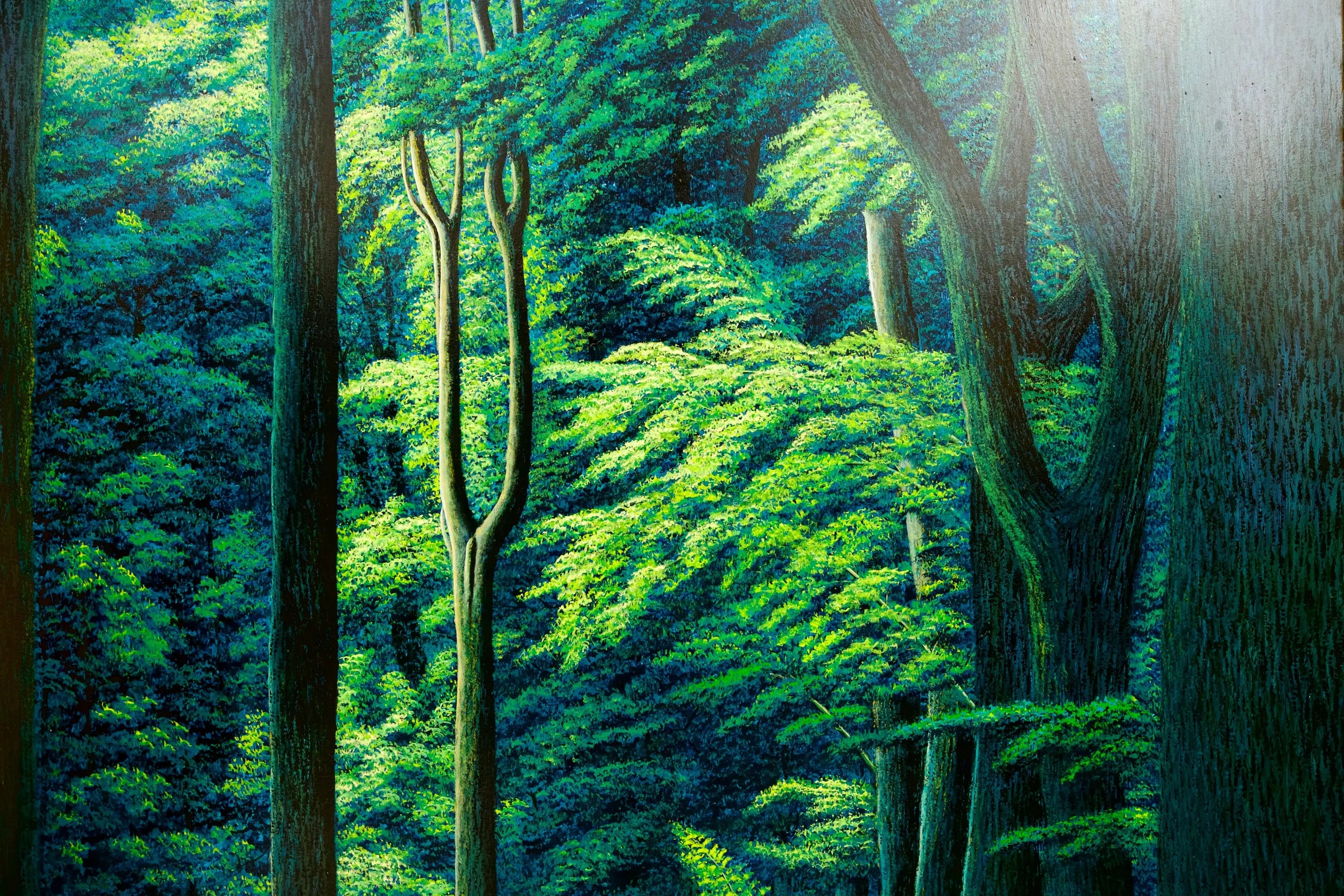 Chemin dans la Forêt Verte | 130 x 190 cm image 16 reproduction d’œuvre d’art à l’huile