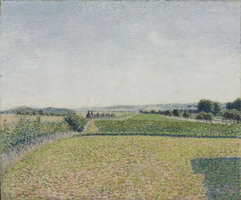 Railway to Dieppe - Camille Pissarro
