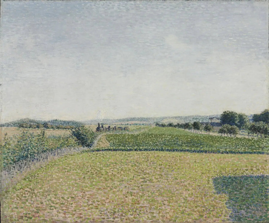 Railway to Dieppe - Camille Pissarro