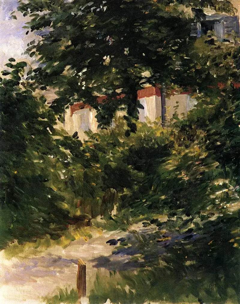 Garden Path in Rueil - Édouard Manet