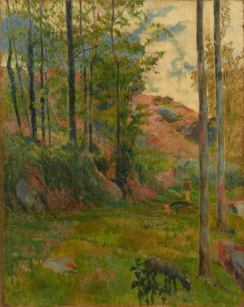 Path at the Bottom of Pont-Aven - Paul Gauguin