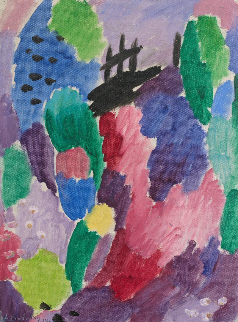 Red Path, St. Prex - Alexej von Jawlensky