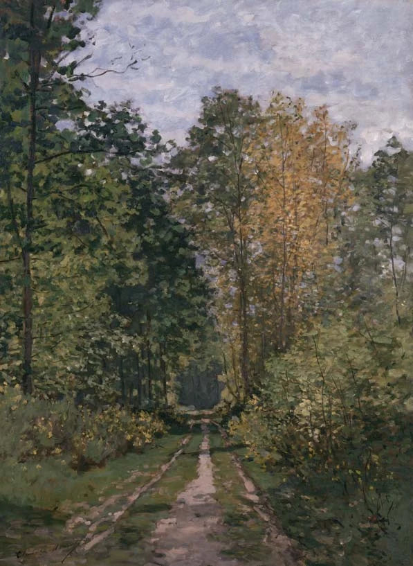 Path through the Woods - Claude Monet