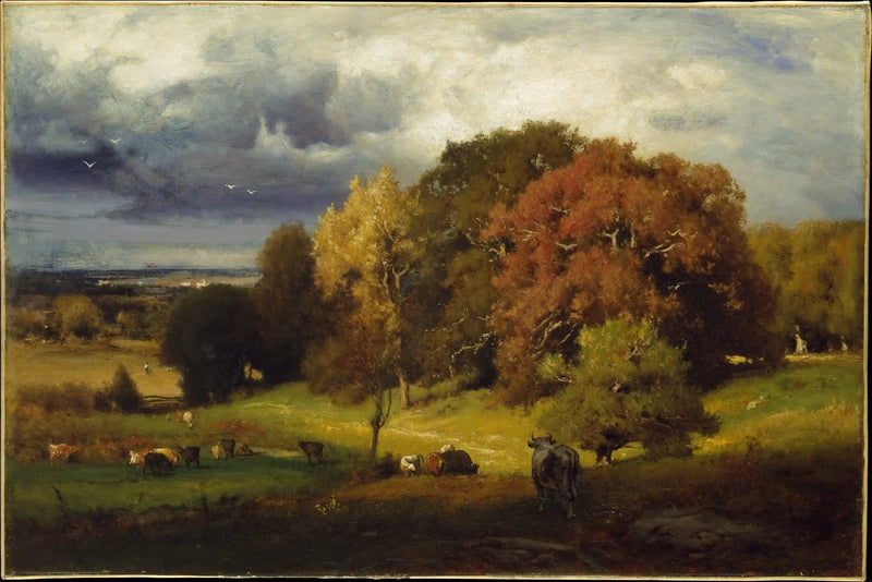 Autumn Oaks - George Inness