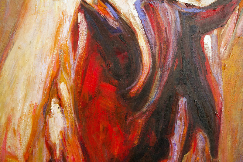 Abstract Horse | 100 x 100 cm
