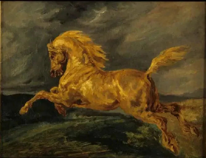 Galloping Horse - Théodore Géricault