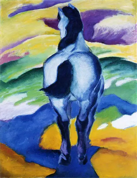 Blue Horse II - Franz Marc