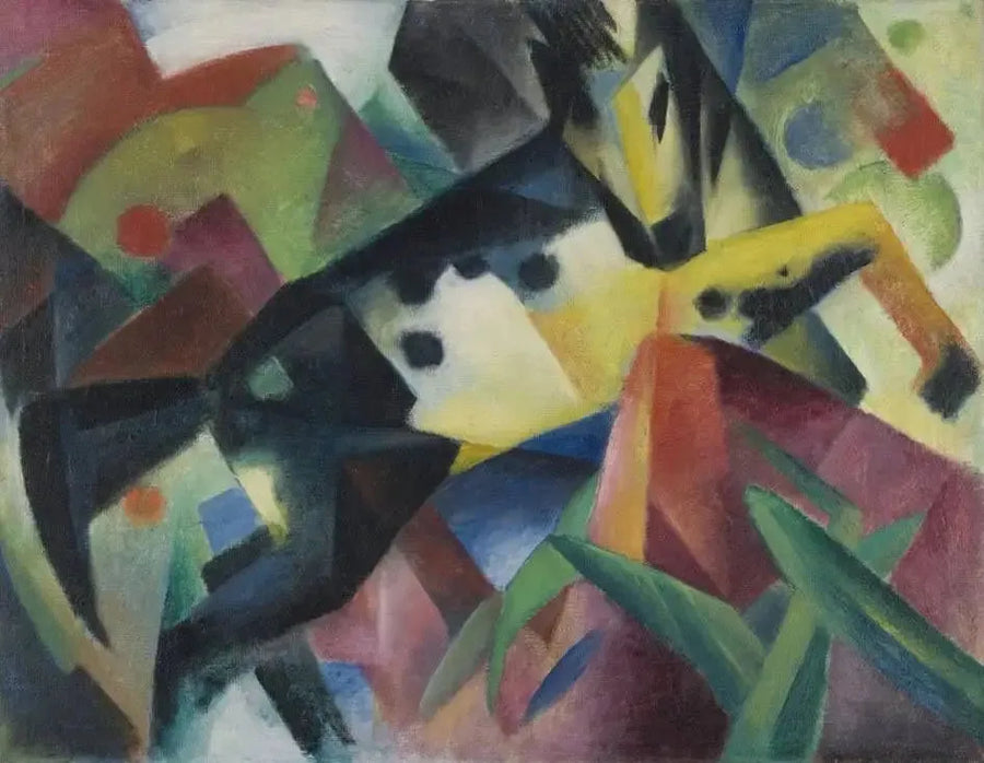 Leaping Horse - Franz Marc