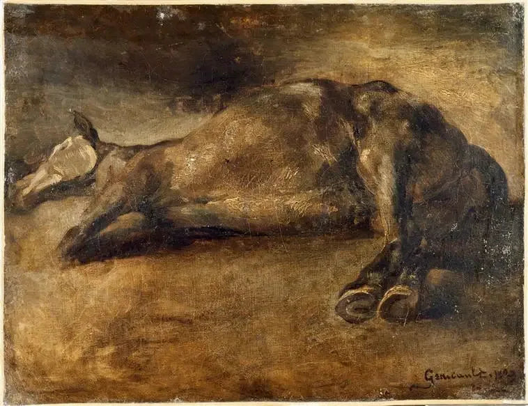 Dead Horse - Théodore Géricault
