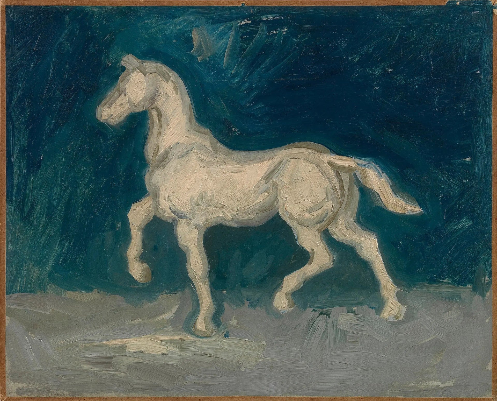 Cheval - Vincent van Gogh image 1 reproduction d’œuvre d’art à l’huile