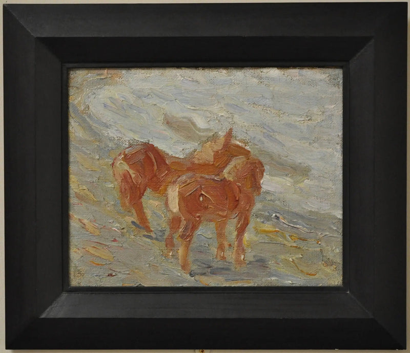 Horses by the Sea - Franz Marc