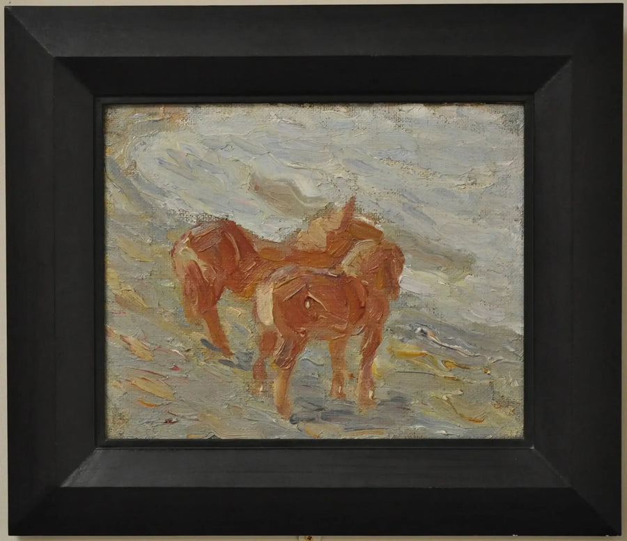 Horses by the Sea - Franz Marc