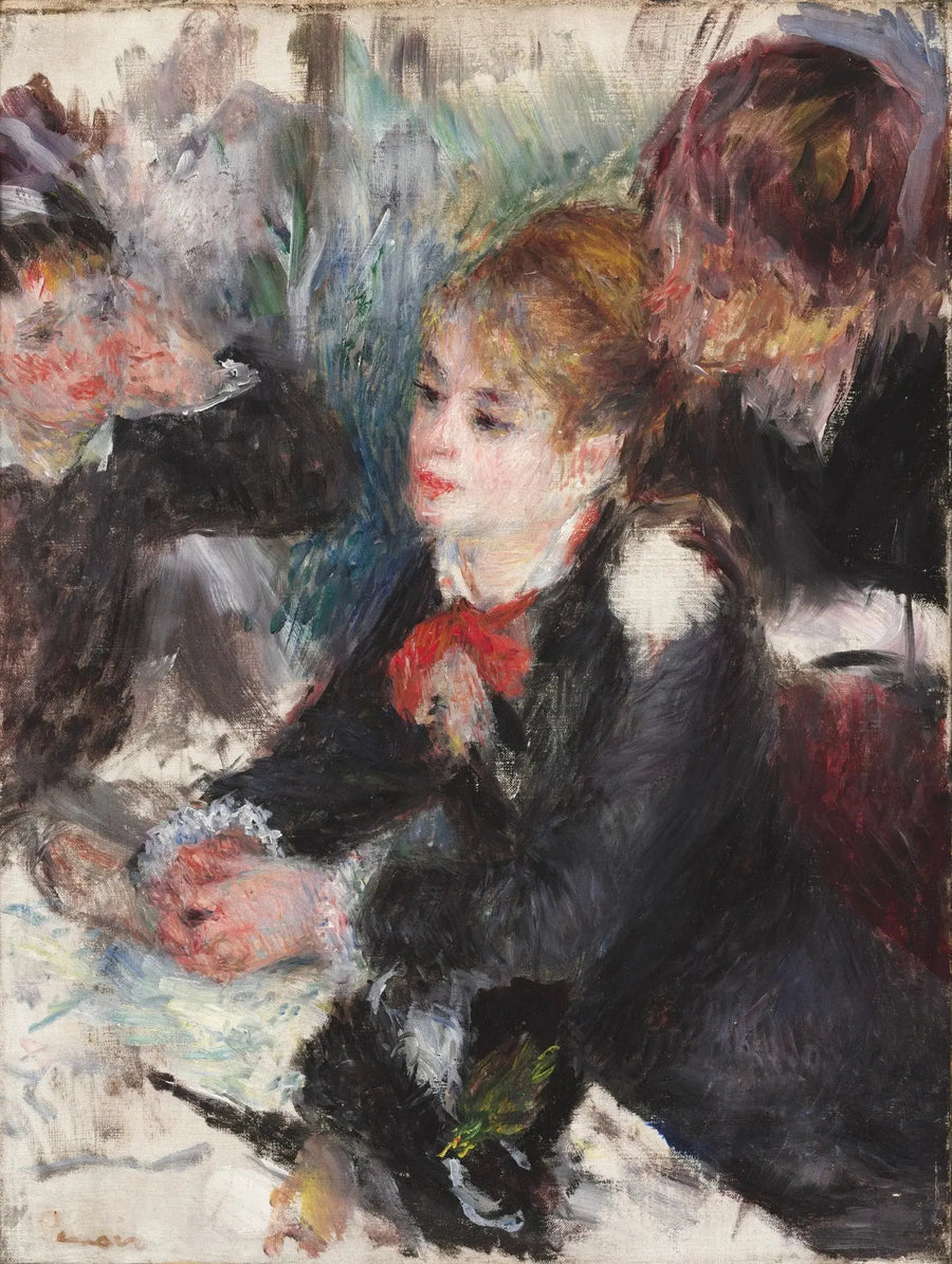 At the Milliner - Pierre-Auguste Renoir