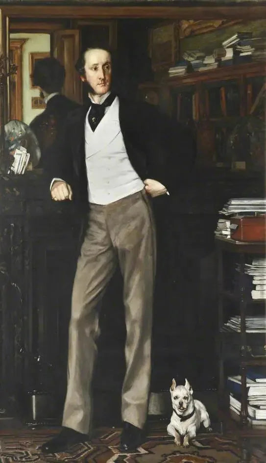Chichester Samuel Parkinson-Fortescue (1823–1898), Baron Carlingford and 2nd Baron Clermont - James Tissot