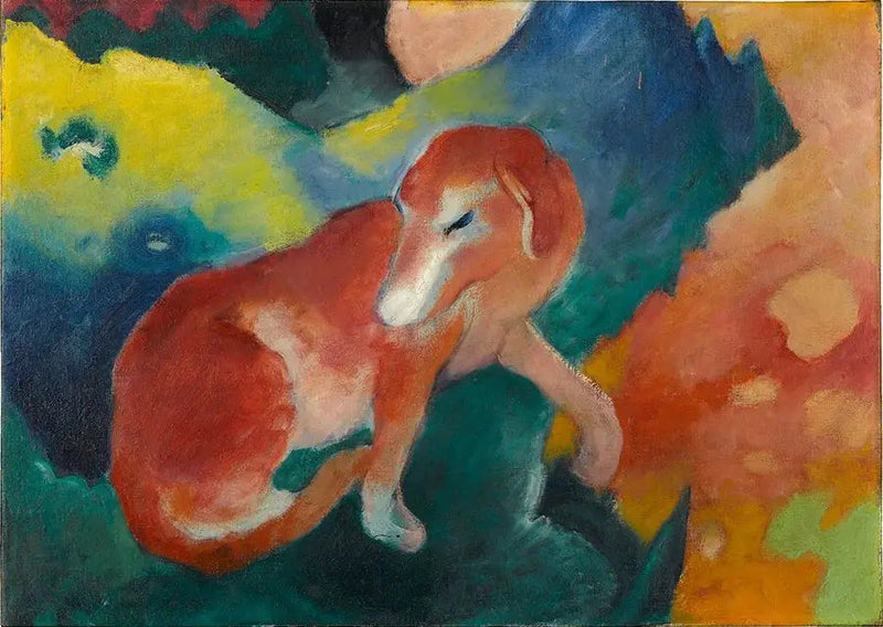red dog - Franz Marc