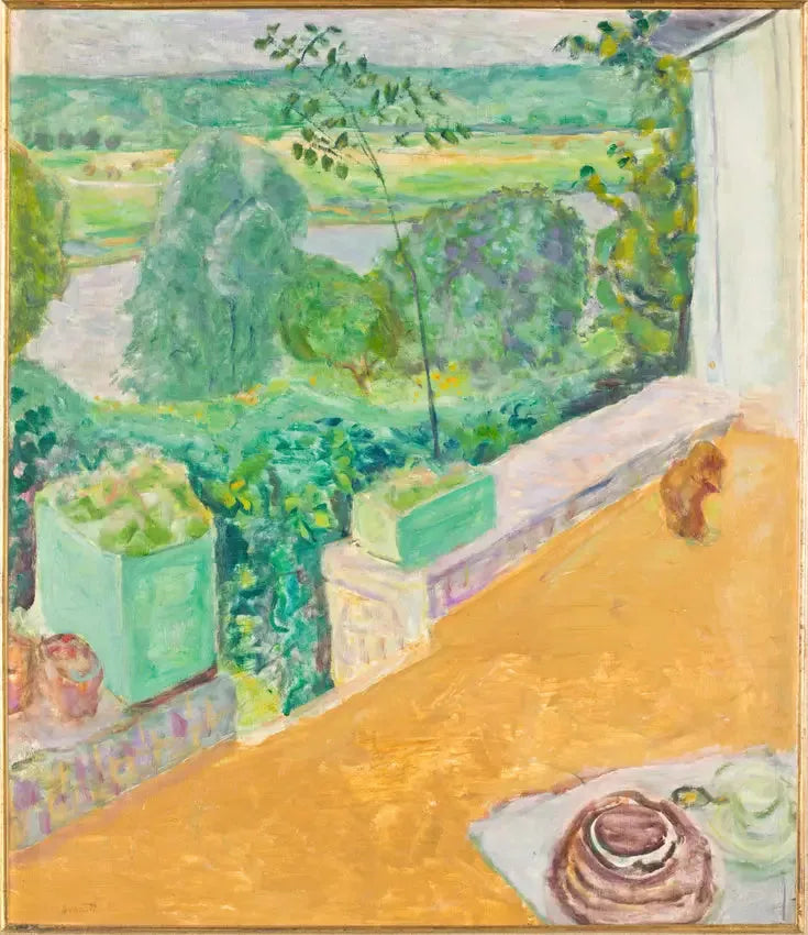 Dog on the Terrace - Pierre Bonnard
