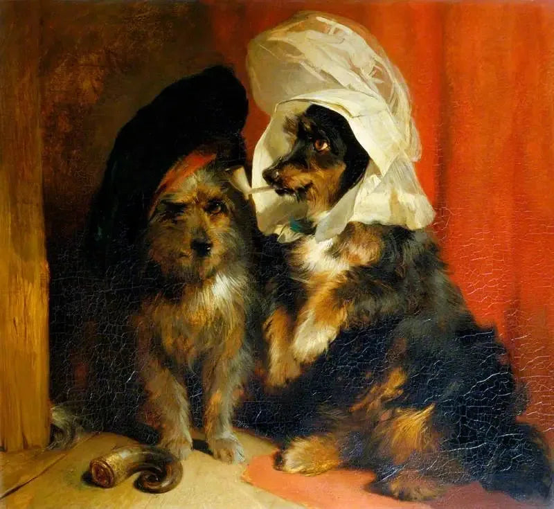 Comical Dogs - Edwin Henry Landseer
