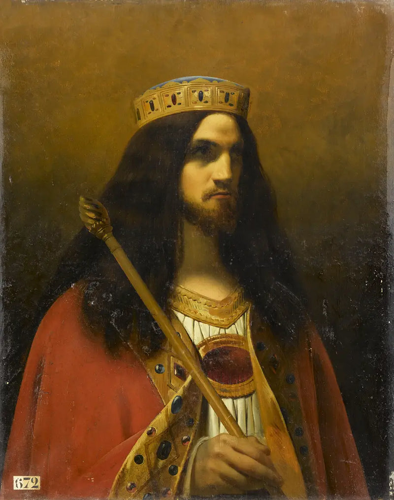 Childéric III, King of the Franks - Émile Signol
