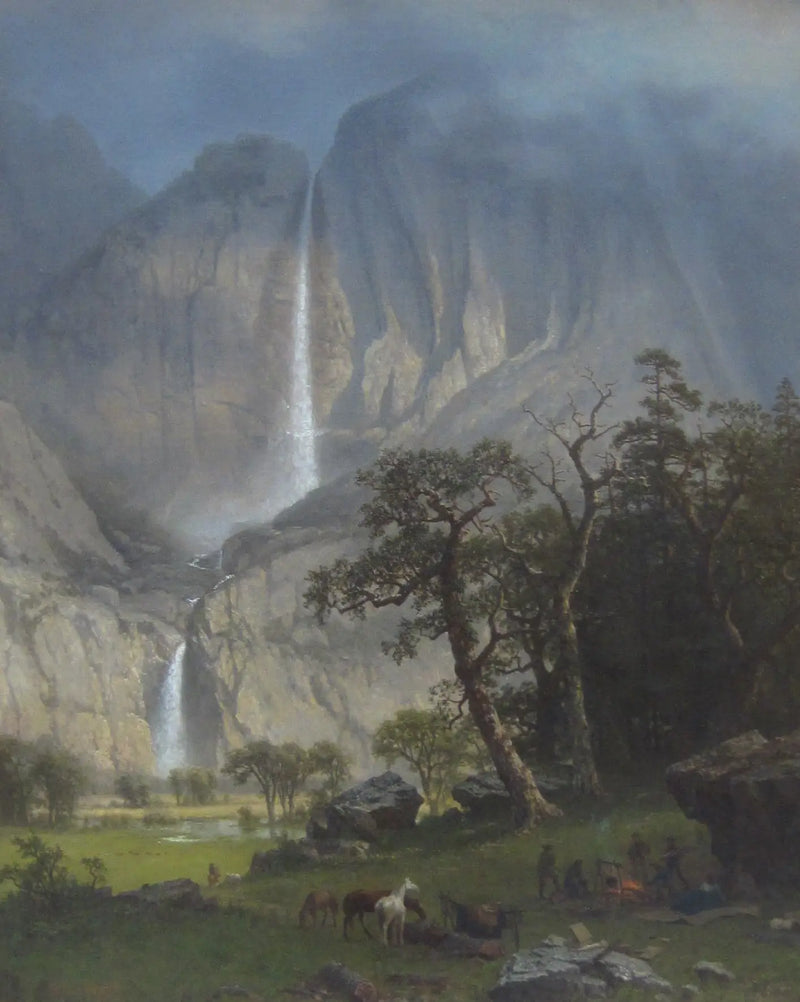 Cho-looke, the Fall of Yosemite - Albert Bierstadt