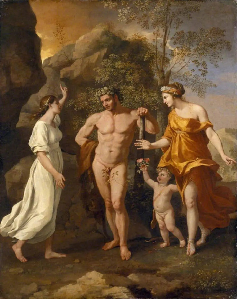 Choice of Hercules - Nicolas Poussin