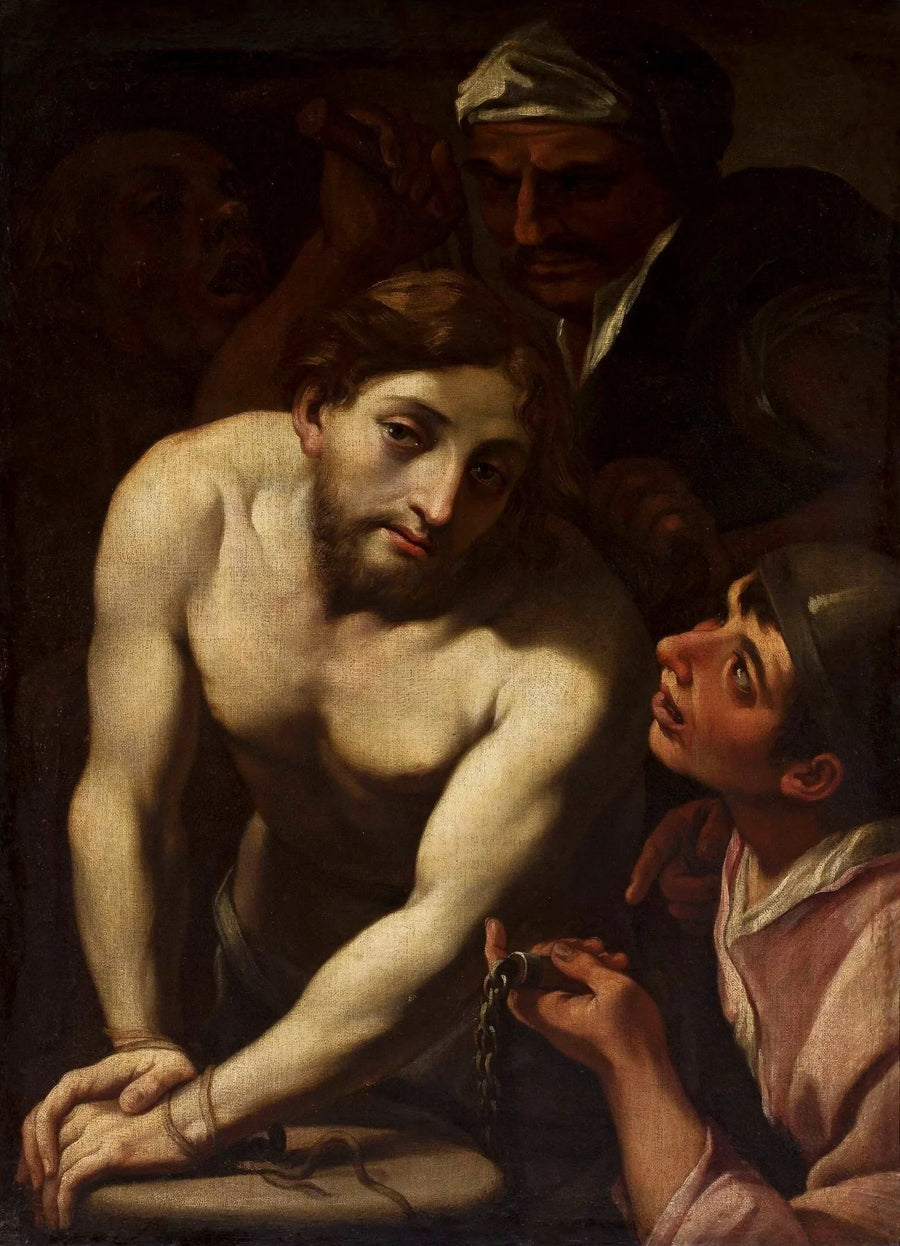 Christ at the Column - Gerrit van Honthorst