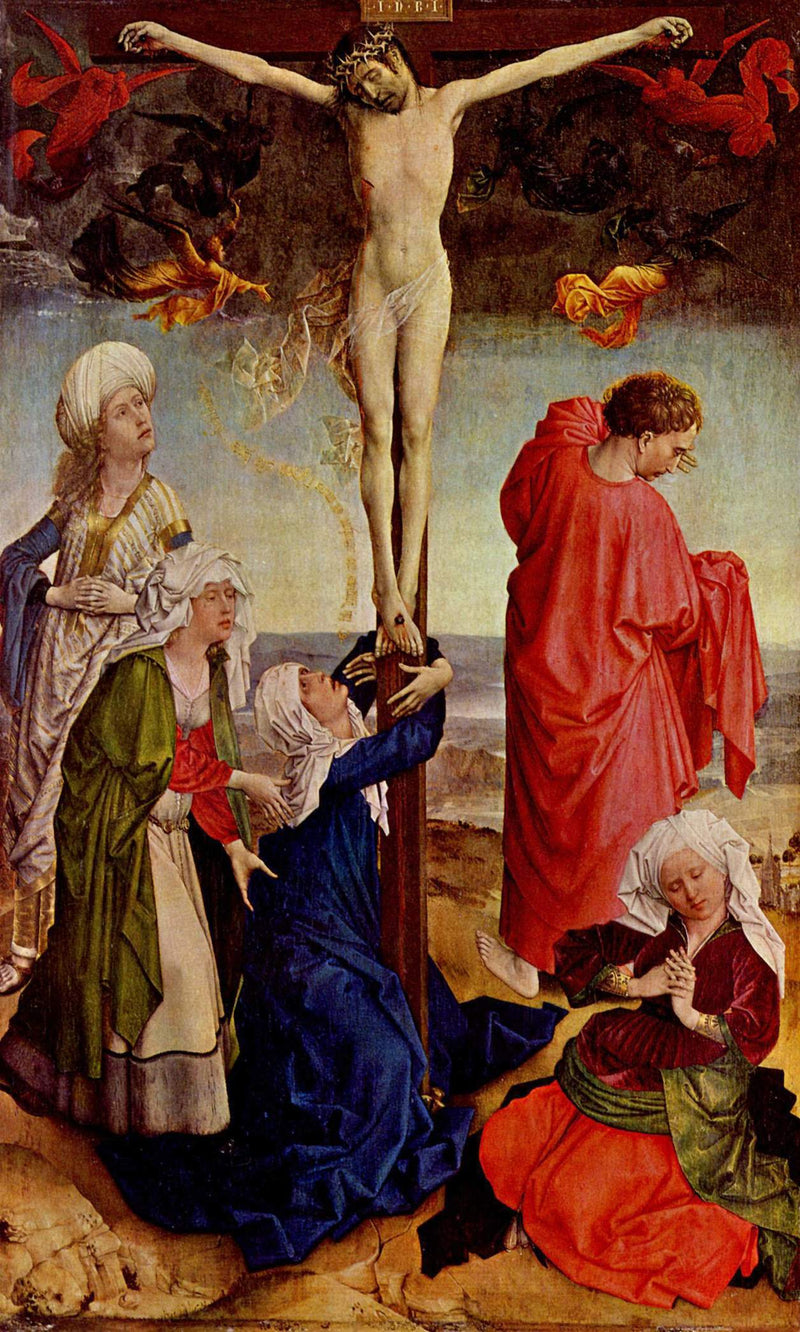 Christ on the Cross - Robert Campin