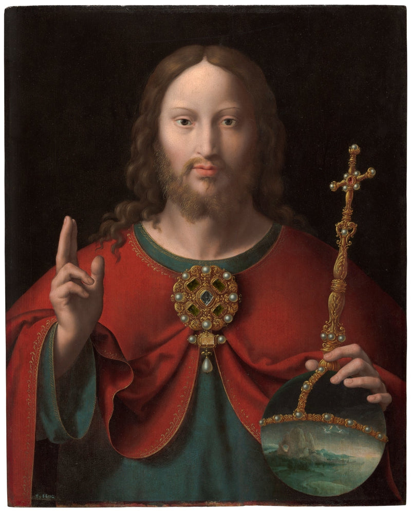 Christ the Savior - Joos van Cleve