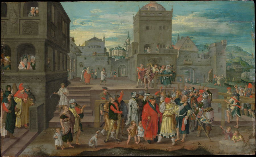 Le Christ présenté au peuple - Lucas van Leyden