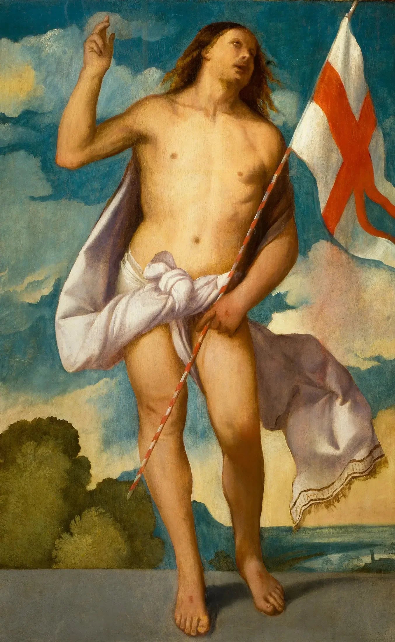 Christ ressuscité - Titian image 1 reproduction de peinture à l’huile