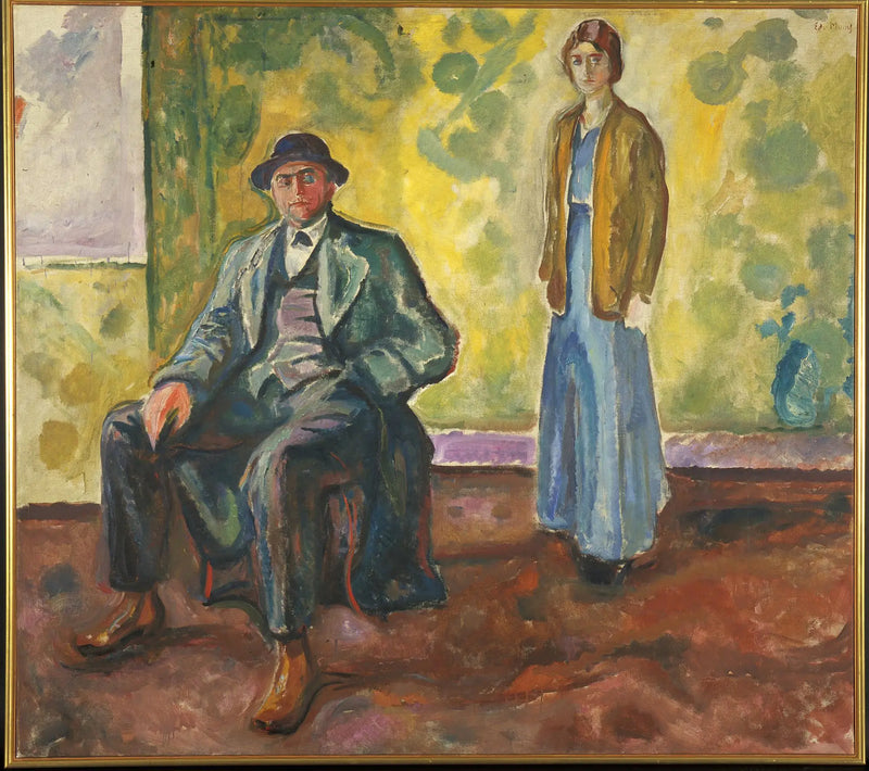 Christian and Hjørdis Gierløff - Edvard Munch