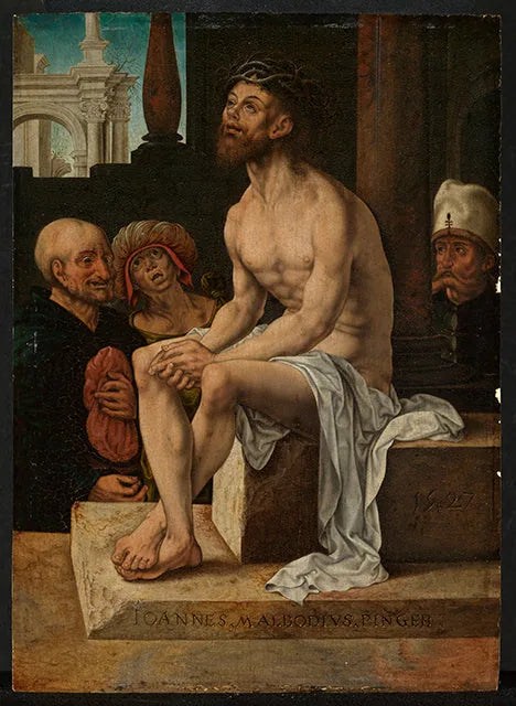 Christus rust na de geseling - Jan Gossaert image 1 reproduction d’œuvre d’art à l’huile