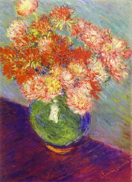Chrysanthemums - Claude Monet