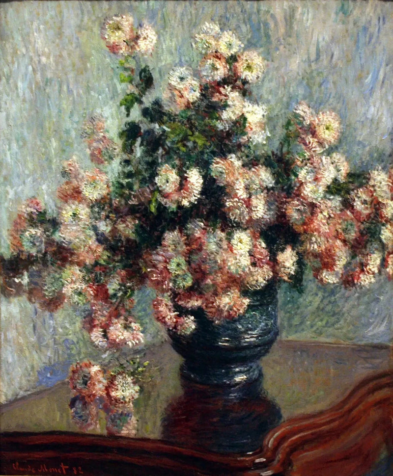 Chrysanthemums W634 - Claude Monet