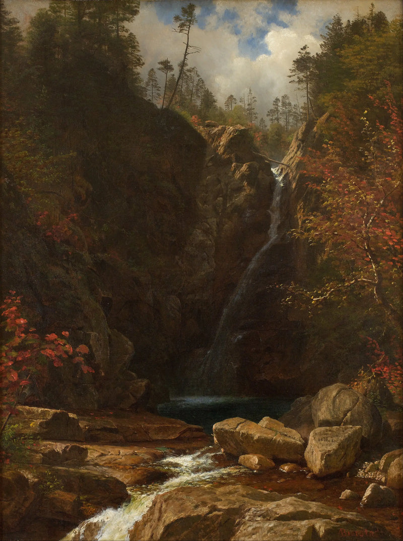 Glen Ellis Falls - Albert Bierstadt