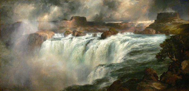 Shoshone Falls on the Snake River - Thomas Moran