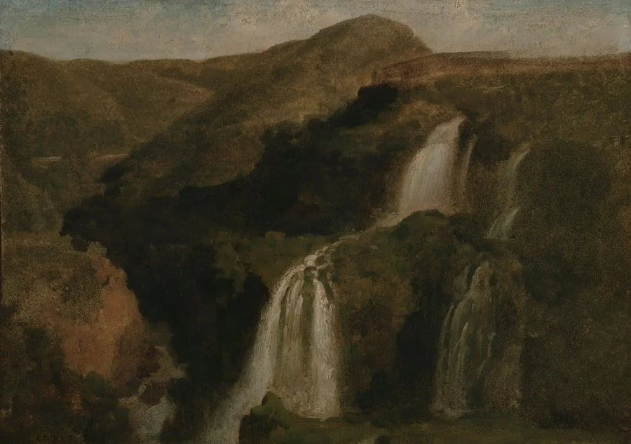 Tivoli Waterfalls - Jean-Baptiste Camille Corot