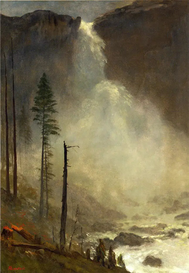 Chutes du Nevada - Albert Bierstadt - Alpha Reproduction