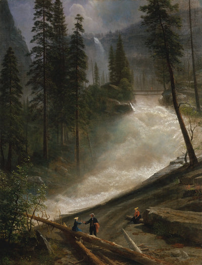 Chutes du Nevada Yosemite - Albert Bierstadt - Alpha Reproduction