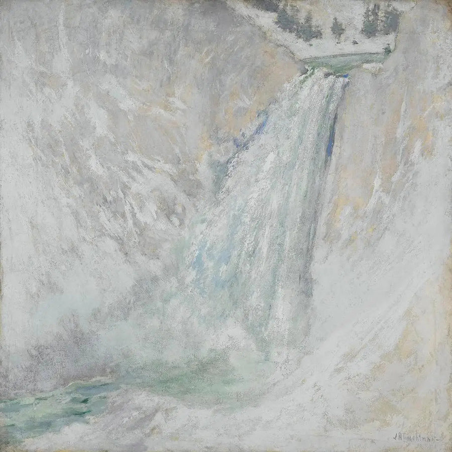 Lower Falls of Yellowstone - John Henry Twachtman