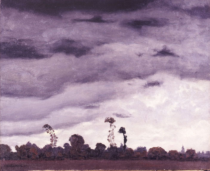 Gray Sky, Black Sky - Félix Vallotton