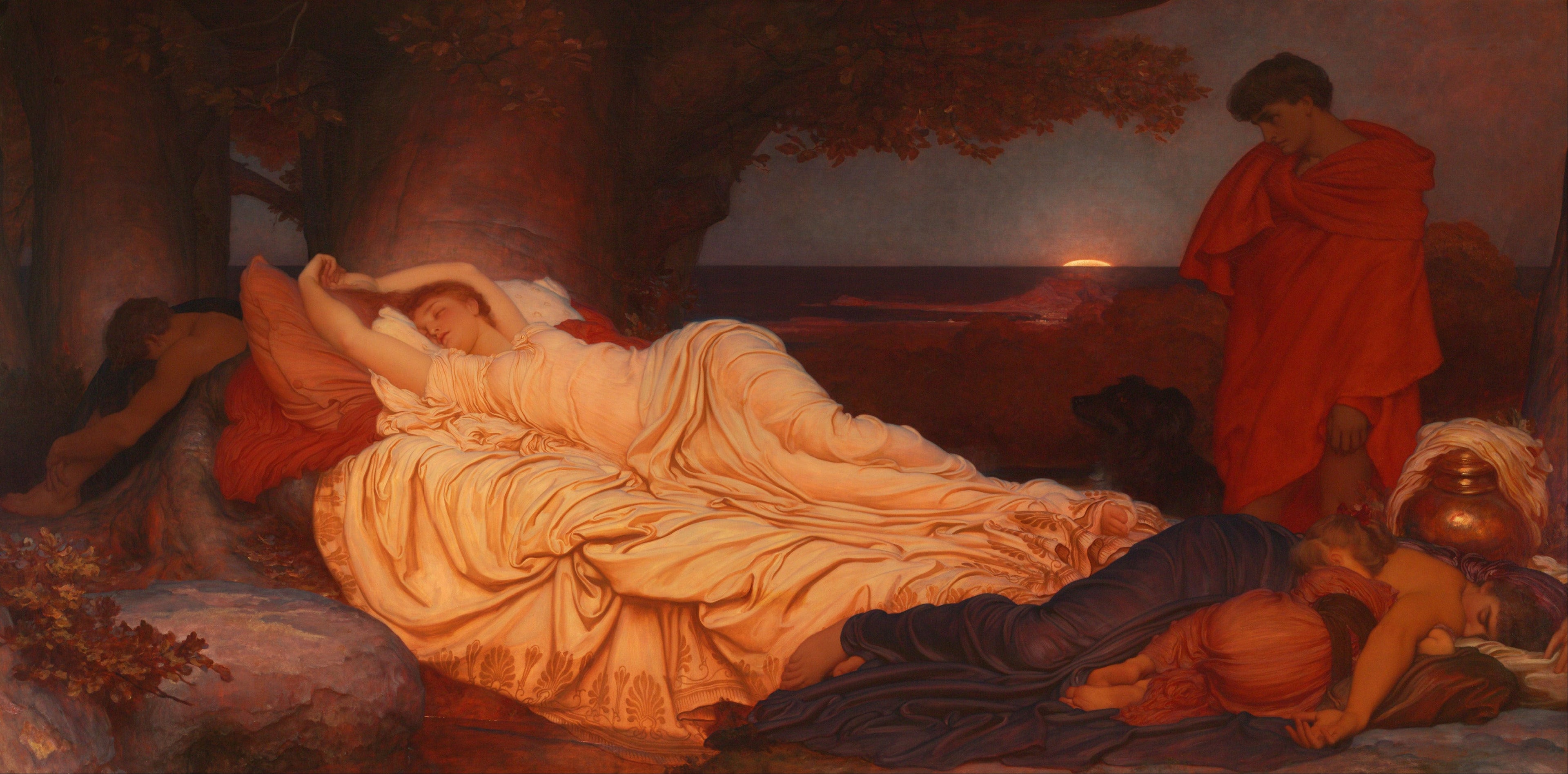 Cimon and Iphigenia - Frederic Leighton