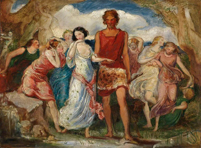 Cimon and Iphigenia - John Everett Millais