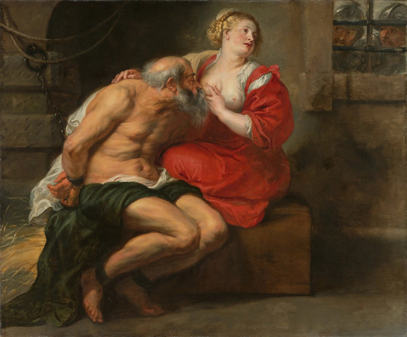 Cimon et Pero (The Roman Charity) - Peter Paul Rubens