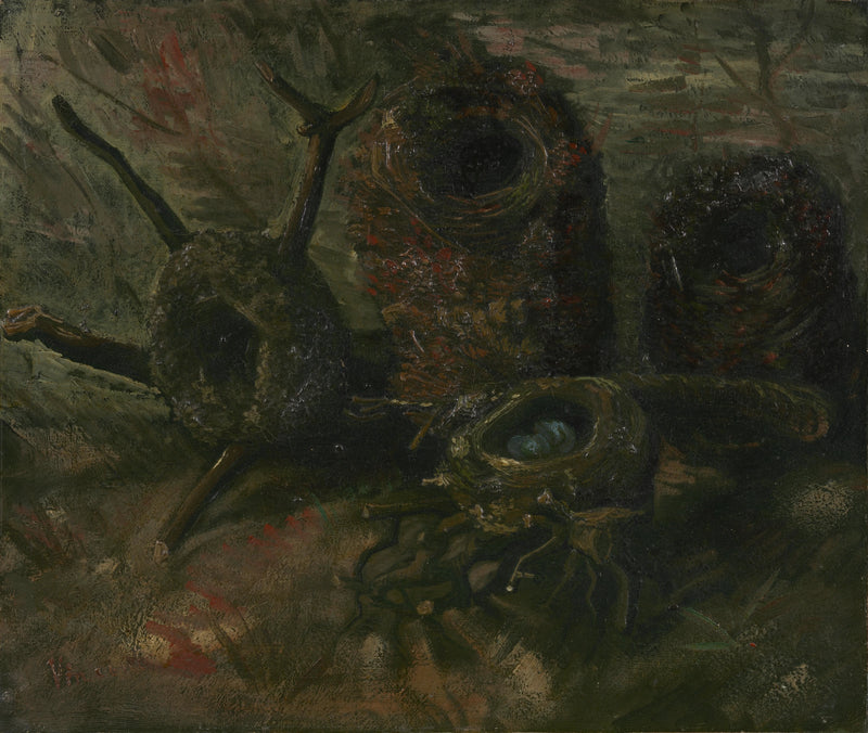 bird's nests - Vincent van Gogh