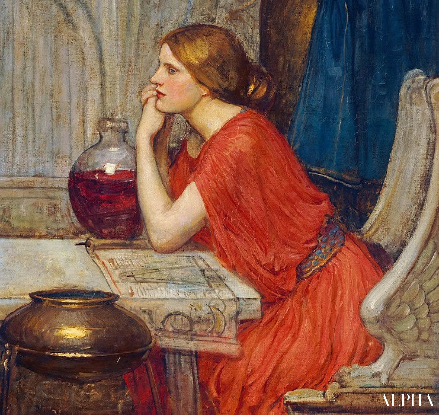 Circe - John William Waterhouse Reproductions of paintings in oil paint