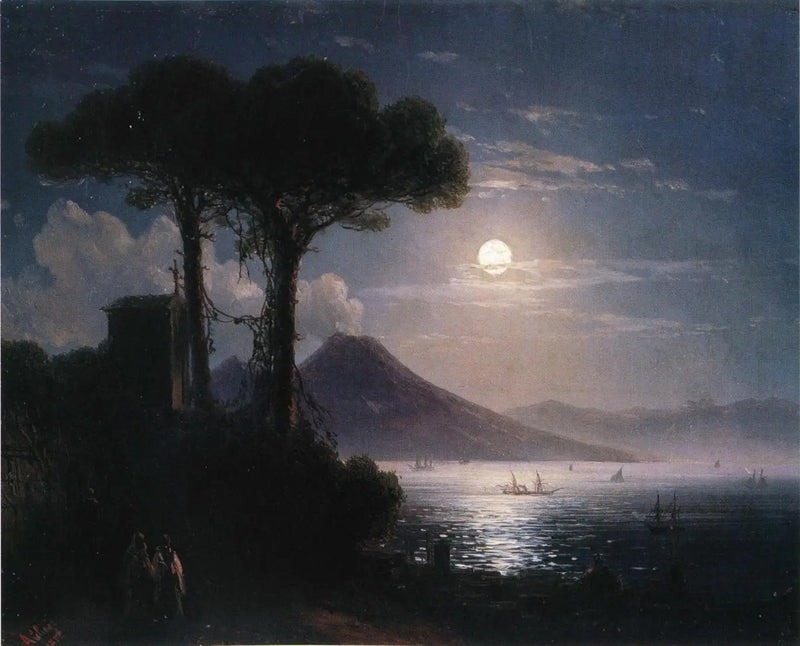 Moonlight in Naples - Ivan Aïvazovski