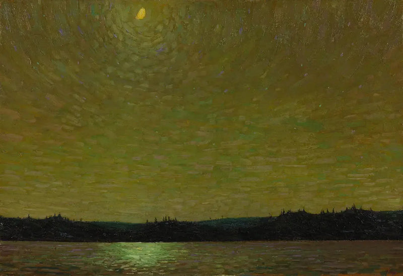 Moonlight, early evening - Tom Thomson