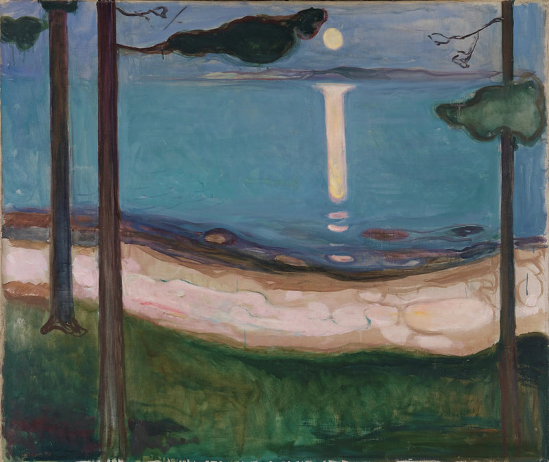 Moonlight - Edvard Munch
