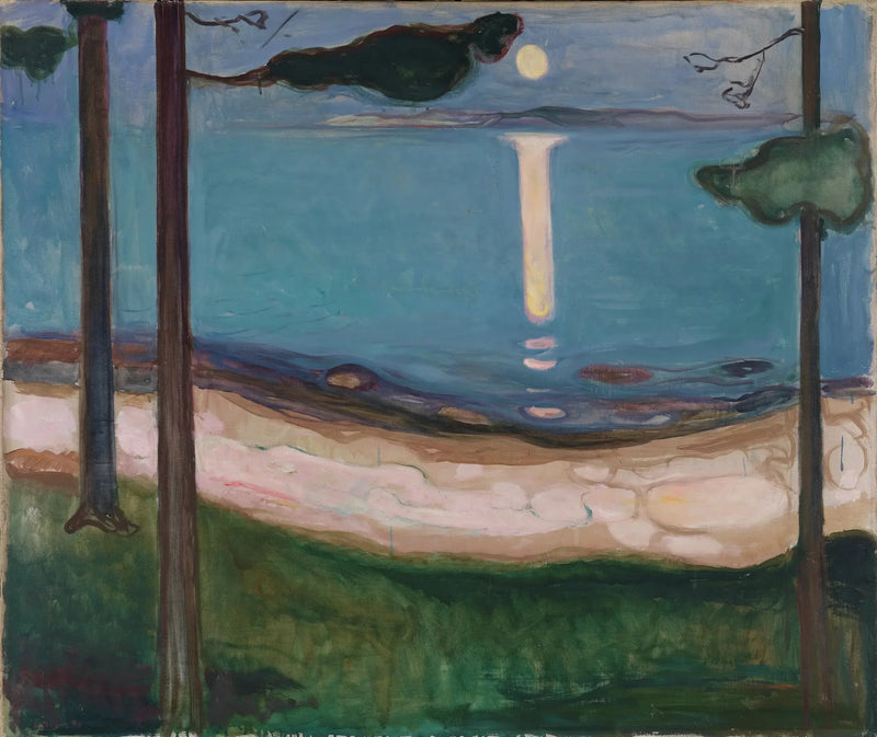Moonlight - Edvard Munch