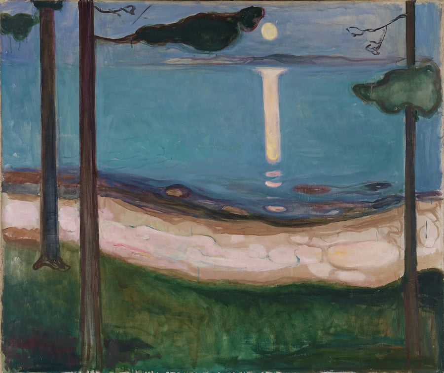 Moonlight - Edvard Munch